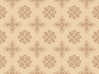 pattern flowerdamask ethnic boho American ikat texture tribal geometric background mandalas