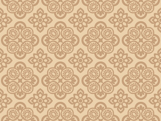 pattern flowerdamask ethnic boho American ikat texture tribal geometric background mandalas