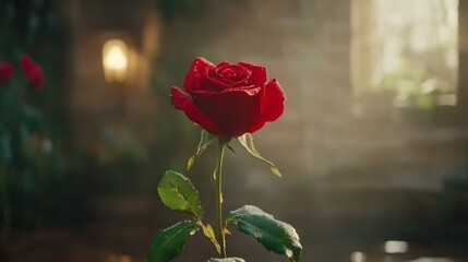 A beautiful rose, Close up.