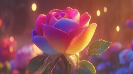 A beautiful rose, Close up.