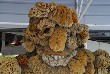 sponge man in Key West