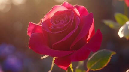 A beautiful rose, Close up.