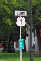 US 1 sign in Key West
