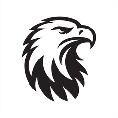 eagle head vector
