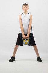 Obraz premium A Fifteen Year Old Teenage Boy