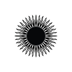 sun vector art and illustration