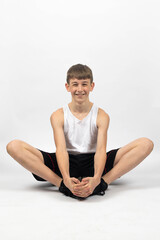 Fototapeta premium A Fifteen Year Old Teenage Boy