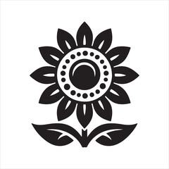 abstract flower illustration