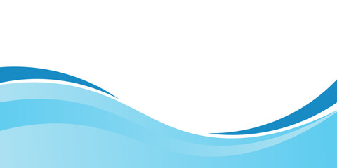 Sea waves layered vector background illustration and sea beach