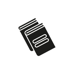 Books icon Symbol mark in Outline style