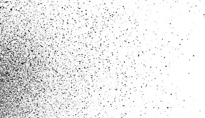 Abstract dust particle and grain texture on white background.