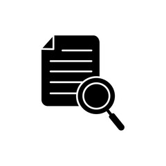 Case studies icon Symbol mark in Outline style