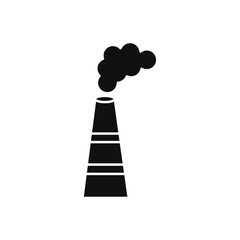 Chimney smoke icon Symbol mark in Outline style