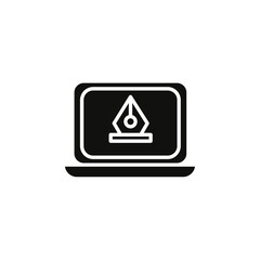 Graphic design icon Symbol mark in Outline style