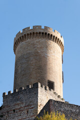 the tower of the castle