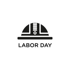 Labor day icon Symbol mark in Outline style