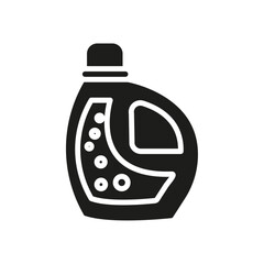liquid detergent icon Symbol mark in Outline style