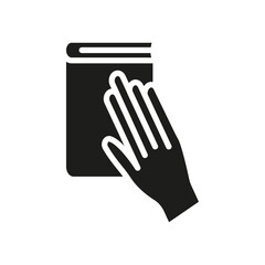 Oath icon Symbol mark in Outline style