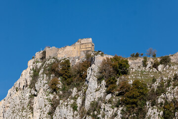 Fototapeta premium castle in the mountain