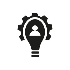 Skills icon Symbol mark in Outline style