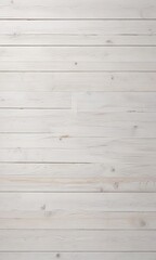 Naklejka premium Light-colored wood planks forming a pristine white textured background, soft color, clean lines, zen, tranquility, natural material
