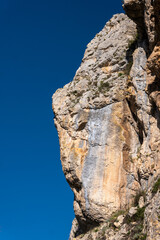 rock in the mountains