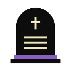シンプルなお墓のイラスト