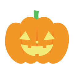 カボチャのハロウィンイラスト