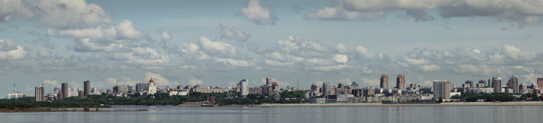 Fototapeta premium Утренний город