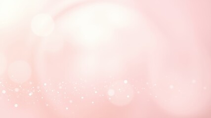 Fototapeta premium Abstract Pink Background with Subtle Bokeh and Glittering Particles