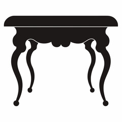 antique wooden table