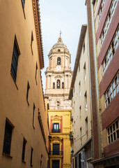 Torre de la catedral de Málaga, España
