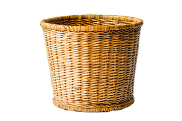 a basket on a white background