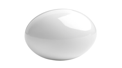 White egg transparent background