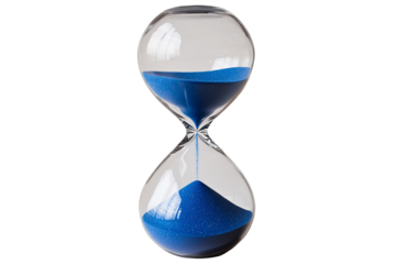 a close up of a hourglass