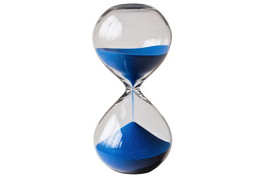 a close up of a hourglass
