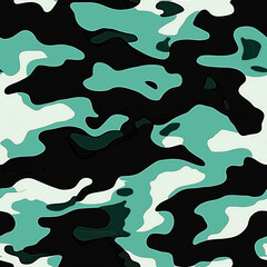 elegant camouflage seamless pattern