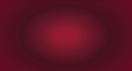 Abstract red gradient background, light and shadow on the backdrop with dimensions, hot tone wall with intense color, horizontal wallpaper. Abstract red wall background. eps 10 