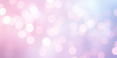 Abstract Soft Blurred Background with Delicate Pastel Hues and Gentle Light Bokeh