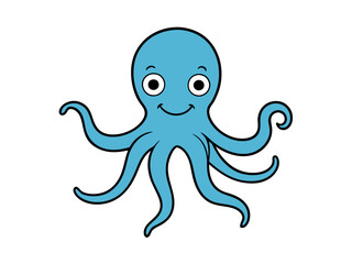 octopus cartoon illustration