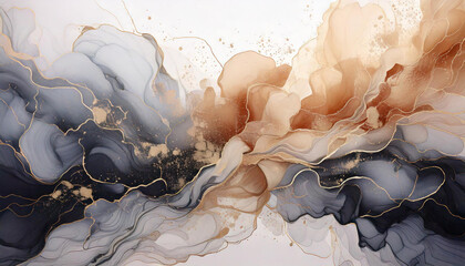 Abstrakcyjne tło, tapeta. Generative AI