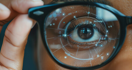 National Eye Care Month, eye photo, Eye Care concept photo.