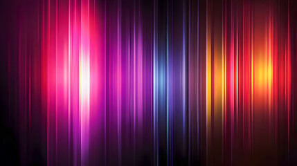 Vibrant Abstract Background with Vertical Light Stripes in Pink, Blue, Purple, and Orange for Artistic Design Projects
