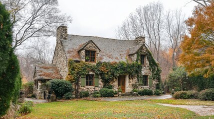 Obraz premium stone house in england