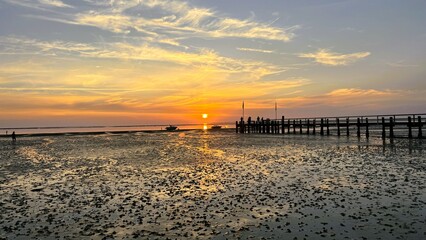 Sonnenuntergang am Meer / Sunset by the Sea