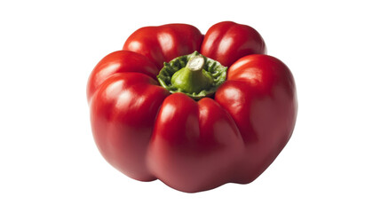 Red bell pepper transparent background