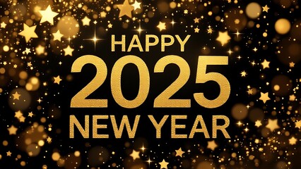2025 Happy New Year design