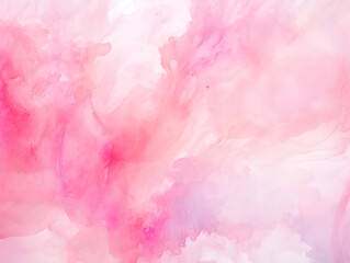 Soft Pink Abstract Watercolor Background