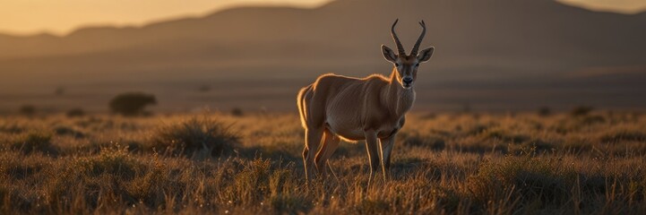 Obraz premium Golden Hour Antelope