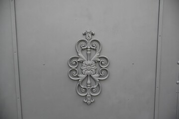 Texture grise avec motif